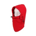 THERMAL FLEECE BALACLAVA Ski Snowboard Motorbike Face Mask Hood Hat Beanie Warm - Red