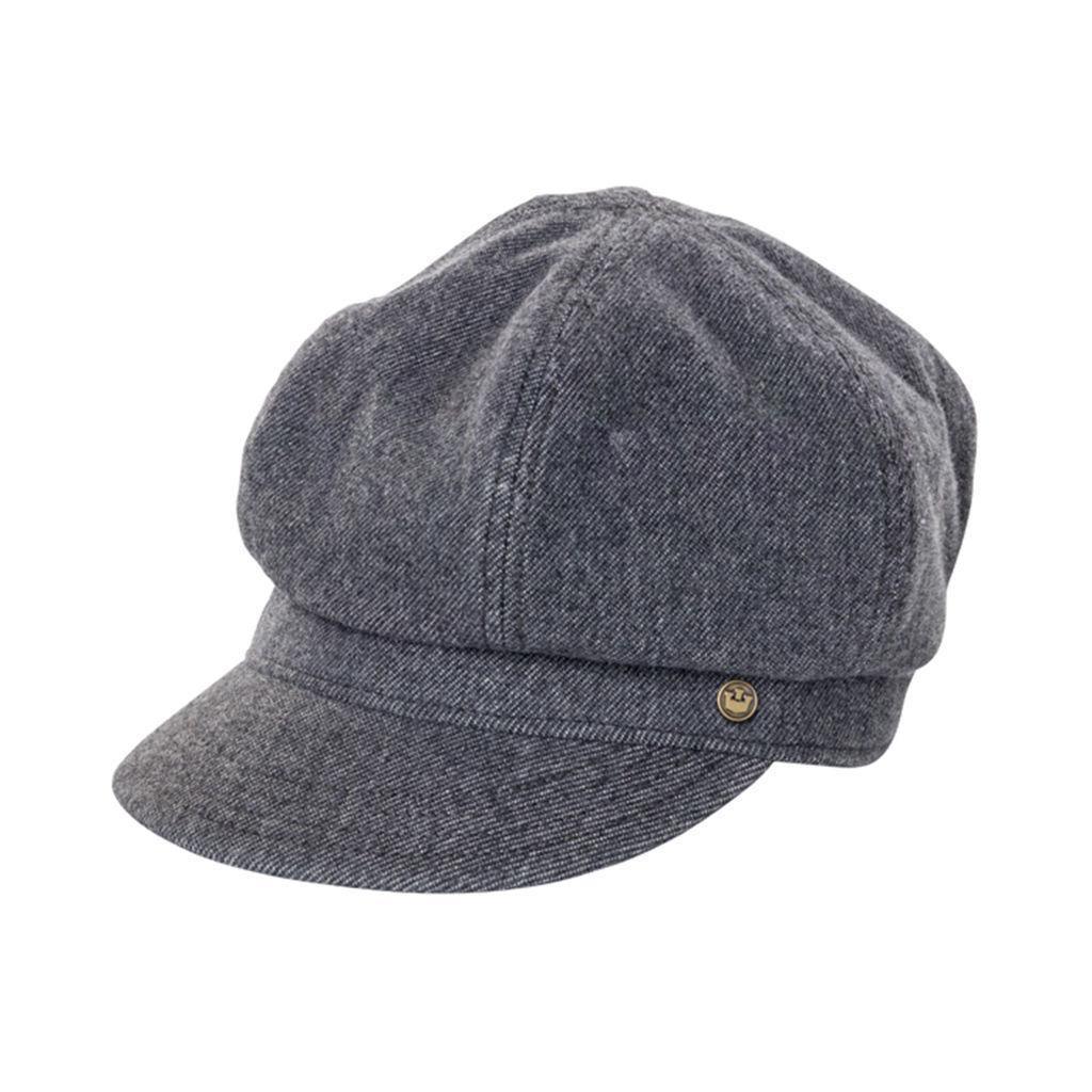 GOORIN BROTHERS Eva Cabbie Style Hat Cap Bros 604-9655 sboy Spitfire - Grey - L