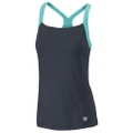 WILSON Summer Strappy Tank Top Tennis Sports Gym - Coal - X-Small
