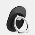Mobile Phone Bracket Ring Buckle Magnetic Car Phone Holder Bracket Creative Ring Style BLACK COLOUR