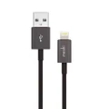 Moshi Home/Car USB-A to Lightning MFI-Certified Charging 1M Cable For iPhone BLK