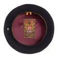 Laulhere Heritage Campan French Beret Hat 100% Merino Wool - Black - 56cm
