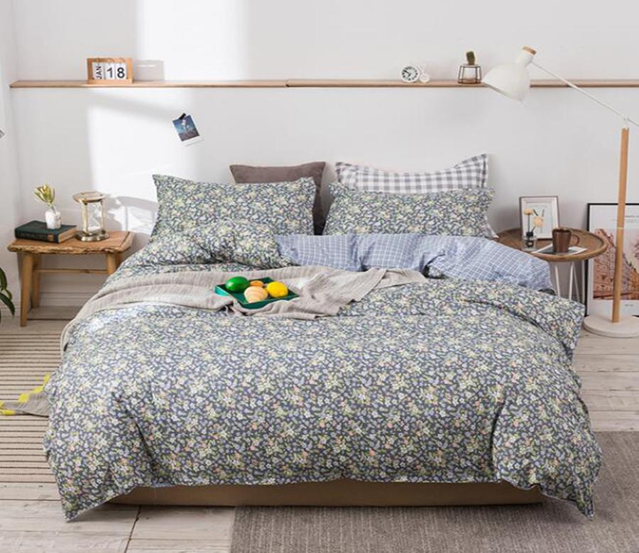 3D Grey Floral 13006 Quilt Cover Set Bedding Set Pillowcases 3D Duvet cover