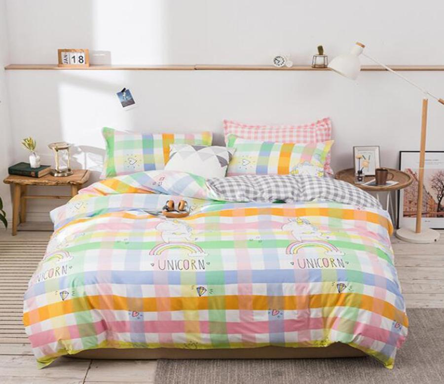 3D Color Stripes 12197 Quilt Cover Set Bedding Set Pillowcases 3D Duvet cover