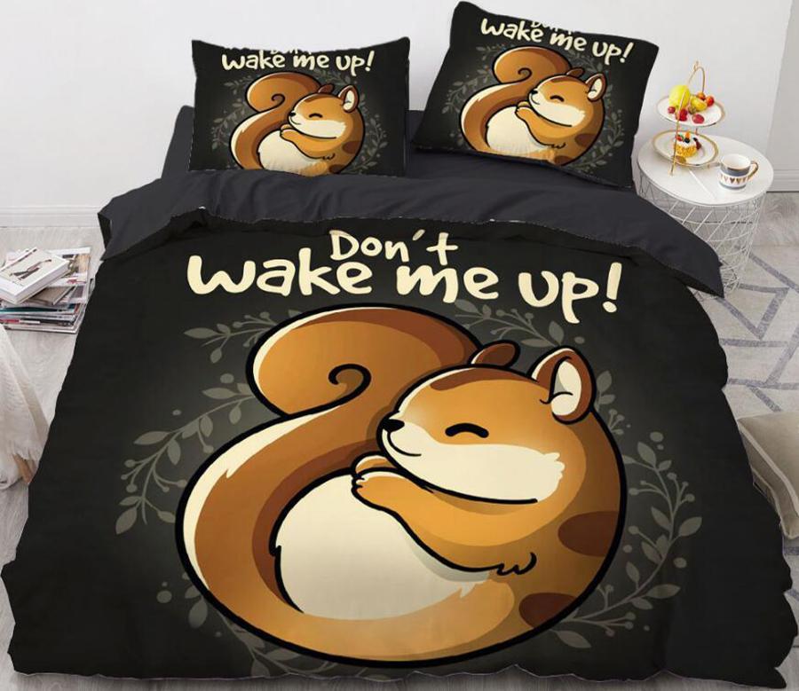 3D Cartoons Squirrel 8818 Quilt Cover Set Bedding Set Pillowcases 3D Duvet cover