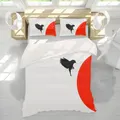 3D Sun Bird Flying 128 Boris Draschoff Bedding Quilt Cover Set Bedding Set Pillowcases 3D Duvet cover