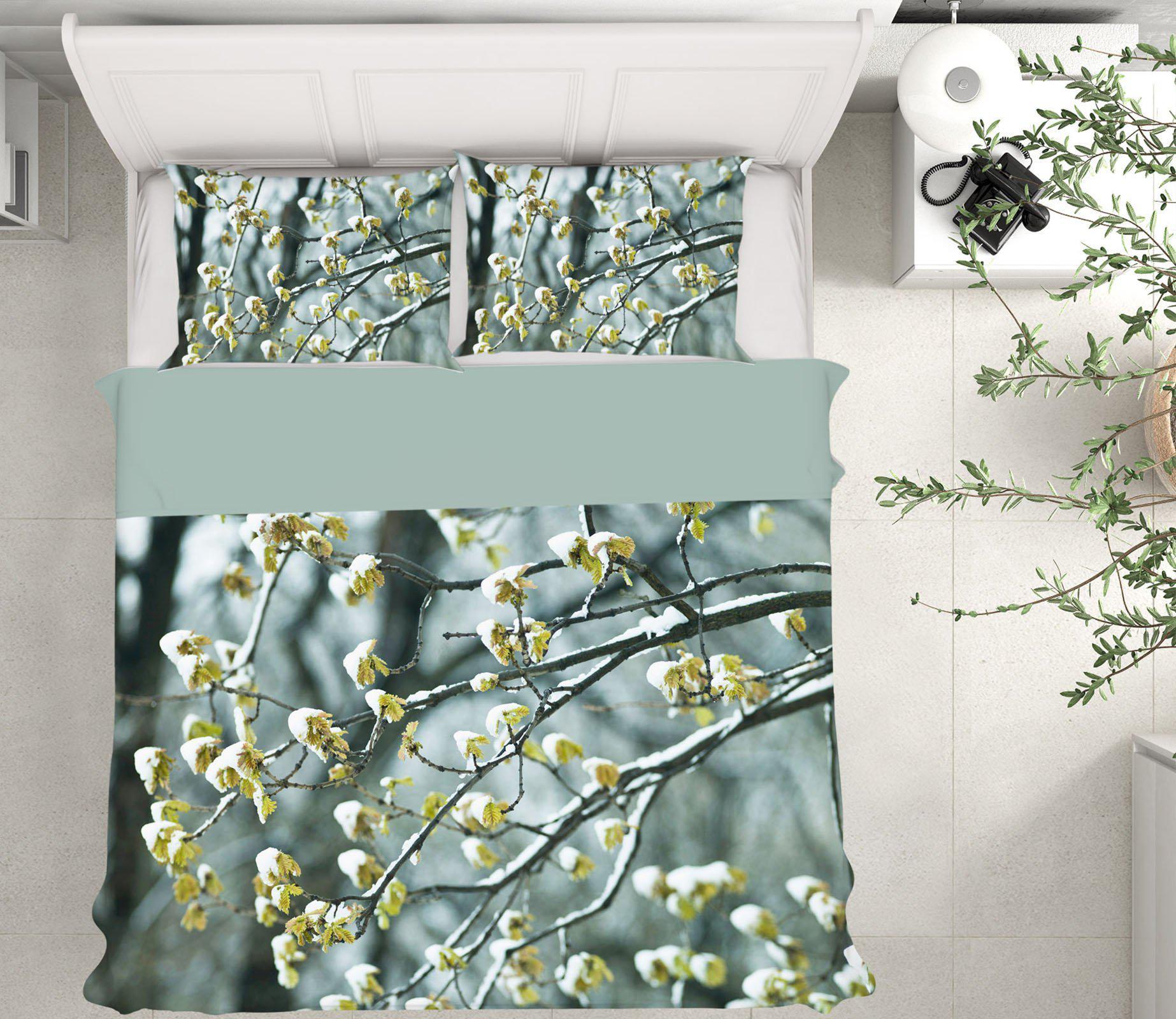 3D Hyde Park Snow 1004 Assaf Frank Bedding Quilt Cover Set Bedding Set Pillowcases 3D Duvet cover