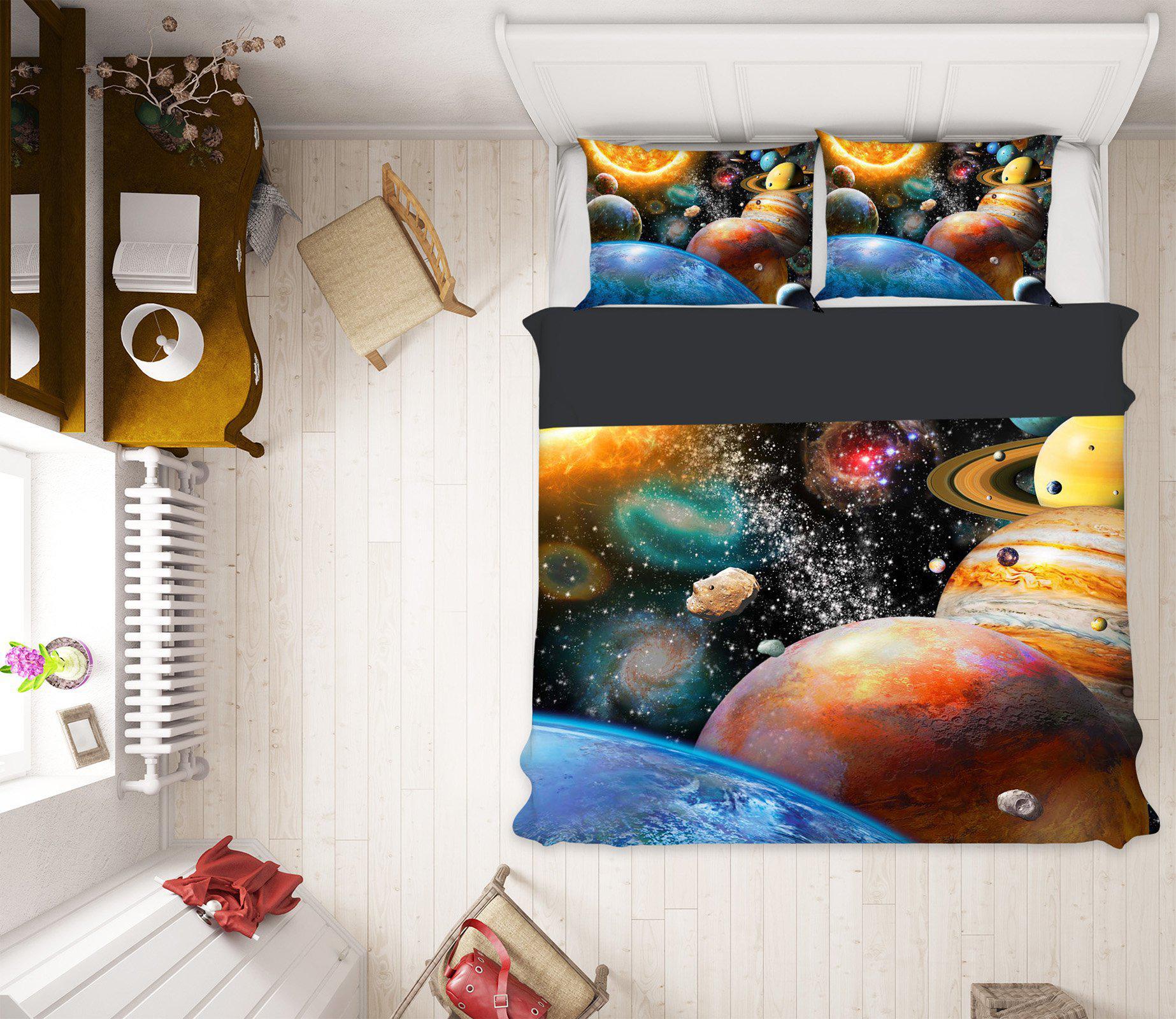 3D Space Odyssey 2026 Adrian Chesterman Bedding Quilt Cover Set Bedding Set Pillowcases 3D Duvet cover