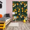 3D Golden Apple Tree 156 Uta Naumann Curtain Curtains Drapes, 360cmx270cm(WxH) 141''x 106''