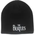 The Beatles Beanie Hat Classic Drop T Band Logo new Official Black One Size