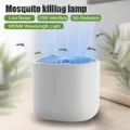 3W Electric Fly Bug Zapper Mosquito Killer Mosquito Lamp Photocatalysis Mute Radiationless Insect Killer Flies LED Trap Light USB Electric No Noise No Radiation Insect Killer Flies Trap Lamp Anti Mosquito Lamp(TypeA White)