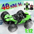 1:12 Remote Control Car High Speed RC Electric Monster Truck OffRoad Vehicle(green,Type B 48Km/h Green)