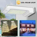 Solar Powered Bright 72 LED Wireless PIR Motion Sensor Security Shed Wall Light(Without remote control)