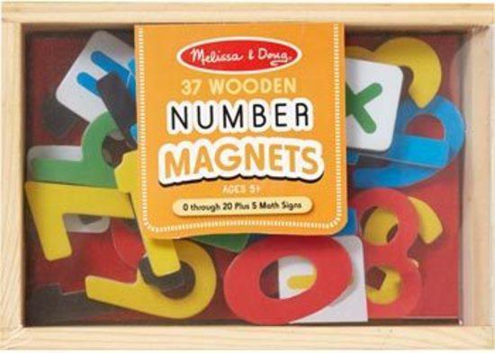 Melissa & Doug Magnetic Wooden Numbers