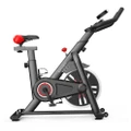 Exercise Spin Bike 8kg Flywheel Fitness Commercial Home Gym Black/White Unique Design