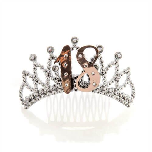 Rose Gold and Silver Tiara - 18th