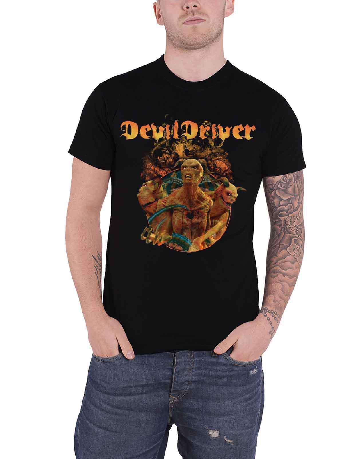 DevilDriver T Shirt Keep Away from Me Band Logo new Official Mens Black