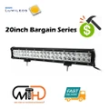 20 Inch LED Light Bar Spot Flood Combo Work Driving Off Road 4WD Cheap