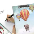 A4 Cartoon Clipboard Stationery Clip Paper Folder Board Drawing Writing Pad (Style 4)