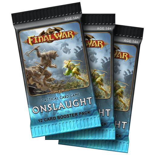Final War Onslaught Booster Pack
