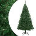 Artificial Christmas Tree with Thick Branches Green 240 cm PVC vidaXL