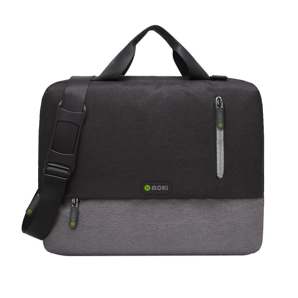 Moki Odyssey Satchel Bag Case/Carry Cover for 15.6in Inch Laptop/Dell/MacBook BLK