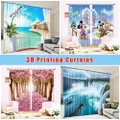 3D Printing Curtain Movie Animals 886 ACHX Curtains Drapes, 203cmx160cm(WxH) 80''x 63''