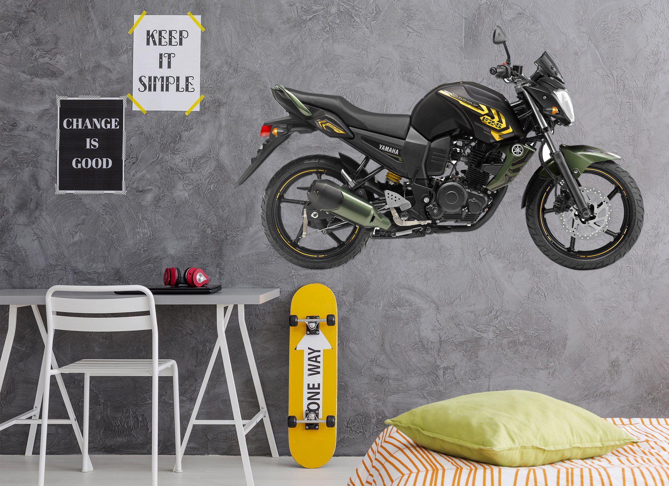 3D Print Decals Yamaha 0038 Transport Wall Stickers Heavy Duty Vinyl(Durable+self adhesive), S: 60cmW(23'')