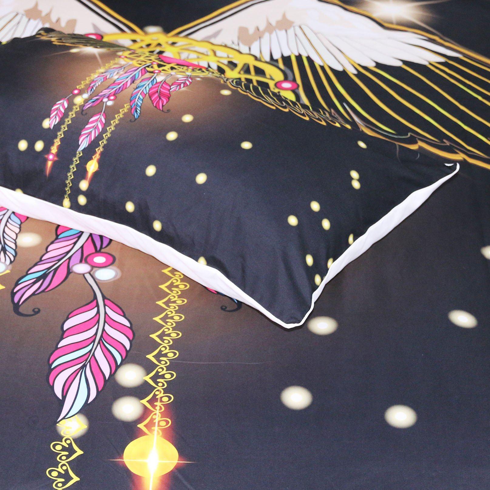 3D Bedding Sheet Flying Dream Catcher 136 Quilt Cover Set Bedding Set Pillowcases 3D Duvet cover