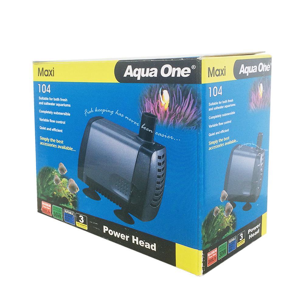 Aqua One Maxi Water Pump 104 - 2000L/H | 19MM Outlet Size | 30W