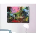 Abstract Graffiti Stretched Canvas