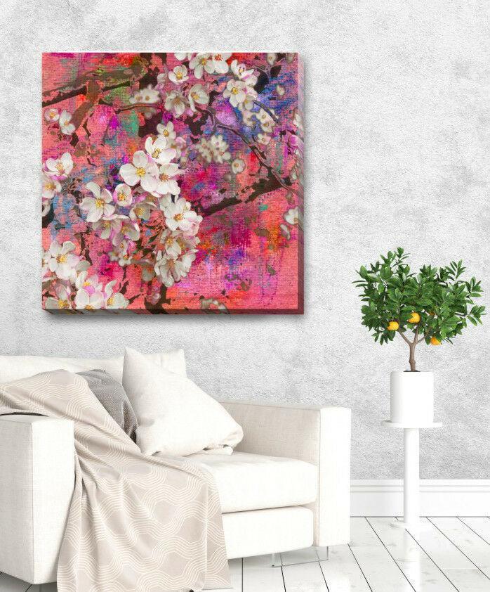 Almond Blossom Stretched Canvas Print F74