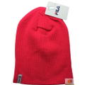 FILA Brights Long Pull On Beanie Hat Running Skiing Warm Winter Cap Authentic - Hot Pink