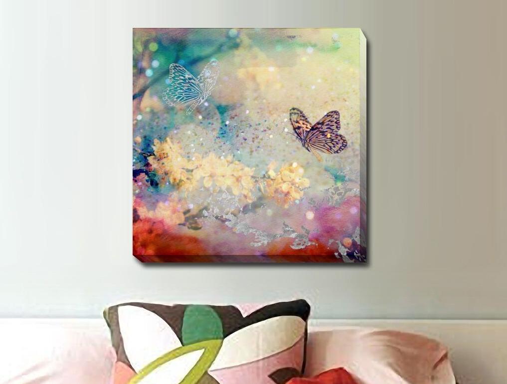 Butterflies Stretched Canvas Print