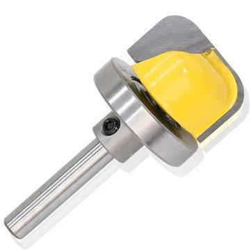 1/4 Inch Shank Top Bearing Flush Router Bit Milling Cutter Round Bottom Woodworking Tool