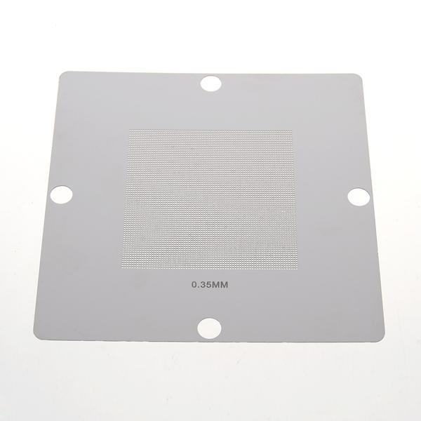 10 Pcs 90 X 90 Mm Bga Stencil Kit For Laptop Universal Reballing