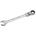 24 Mm Cr-V Steel Flexible Head Ratchet Wrench Metric Spanner Open End and Ring Wrenches Tool