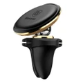 Cable Clip Magnetic Rotation Car Air Vent Phone Holder Stand For Samsung S8 Iphone X Xiaomi Gold