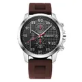 Gq080 Bussiness Style Male Wristwatch Silicone Band Analog Sport Quartz Watch 01