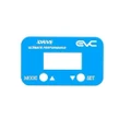 EVC iDrive Wind Booster Throttle Controller coloured replacement face plate blue