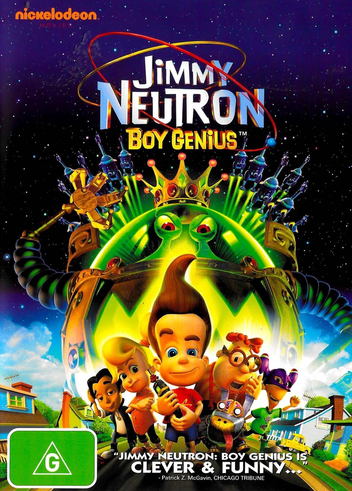 Jimmy Neutron Boy Genius DVD Preowned: Disc Excellent