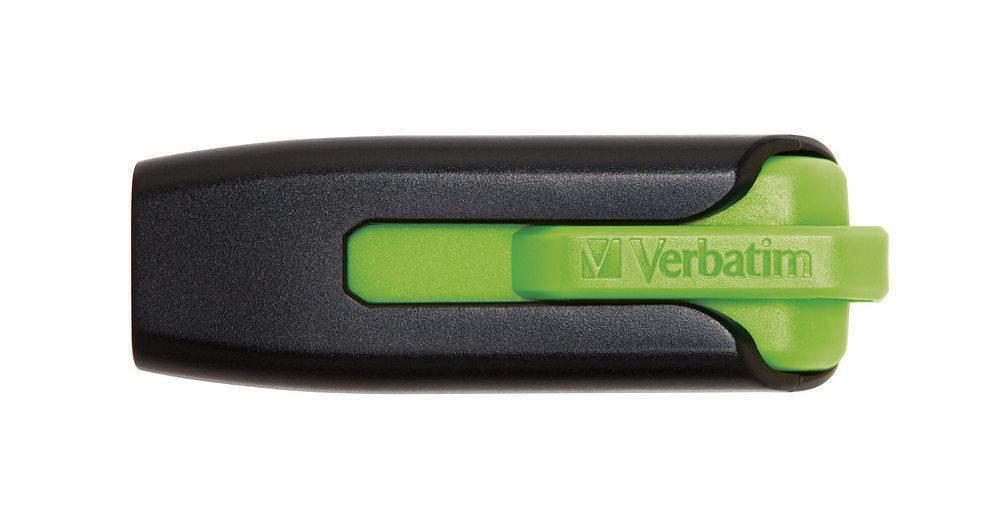 Verbatim V3 USB Drive 16GB USB Flash Drive USB-A Black, Green [49177]