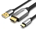 Vention CGT Type-C to HDMI Cable USB-C to HD Adapter 4K Video Thunderbolt 3 for Huawei P20 Mate 10 Pro MacBook Pro Air ipads Pro