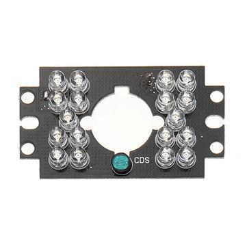 Security Camera 18 LED 5mm 850nm IR Infrared Illuminator Board Plate for Auto Car