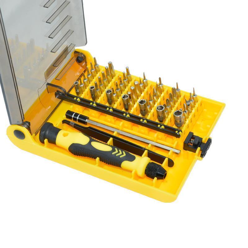 1Set 45 in 1 Precision Screwdriver Repair kit Open Tool Set for Cell Phone iPhone iPod