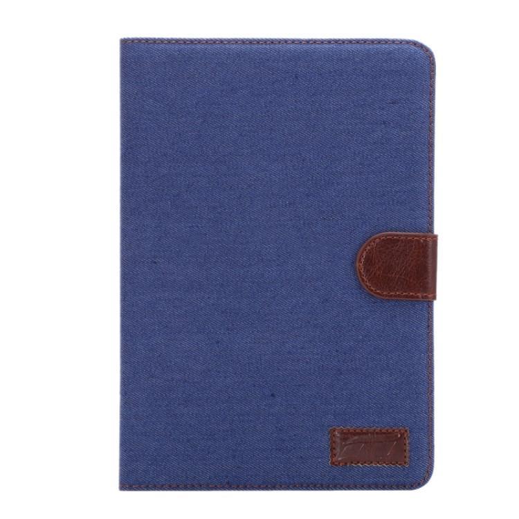 Denim Texture Leather Case With Card Slots and Holder and Sleep Function For Ipad Mini 3 / Mini 2 / Mini1