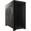 Corsair CC-9011200-WW 4000D Airflow Tempered Glass Mid-Tower ATX Case Black with 2x 120mm Fans