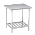 SOGA 80*70*85cm Commercial Catering Kitchen Stainless Steel Prep Work Bench