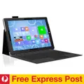 Microsoft Surface Pro 6 / Pro 5 / Pro 4 (12.3") Slim Folio Flip Case by MEZON – Compatible with Type Cover Keyboard – Black – FREE EXPRESS