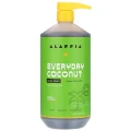 Alaffia, Everyday Coconut, Body Wash, Normal to Dry Skin, Purely Coconut (950ml)